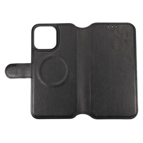 iPhone 15 Pro Max Plånboksfodral med Magsafe Rvelon - Svart