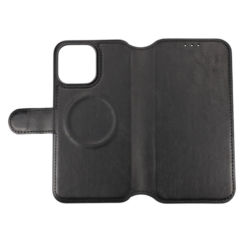 iPhone 15 Pro Max Plånboksfodral med Magsafe Rvelon - Svart