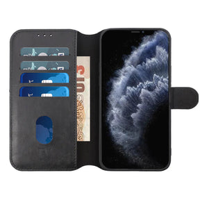 iPhone 11 Plånboksfodral Magnet Rvelon - Svart