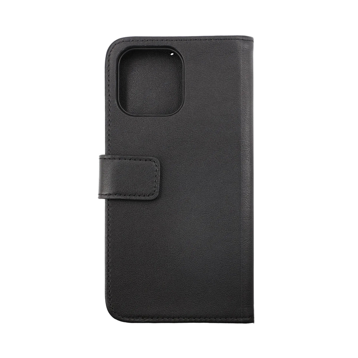 iPhone 14 Plånboksfodral Läder Rvelon - Svart