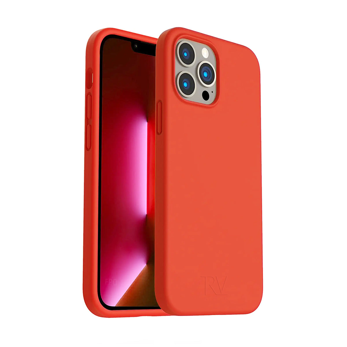 iPhone 14 Pro Silikonskal Rvelon - Rosa
