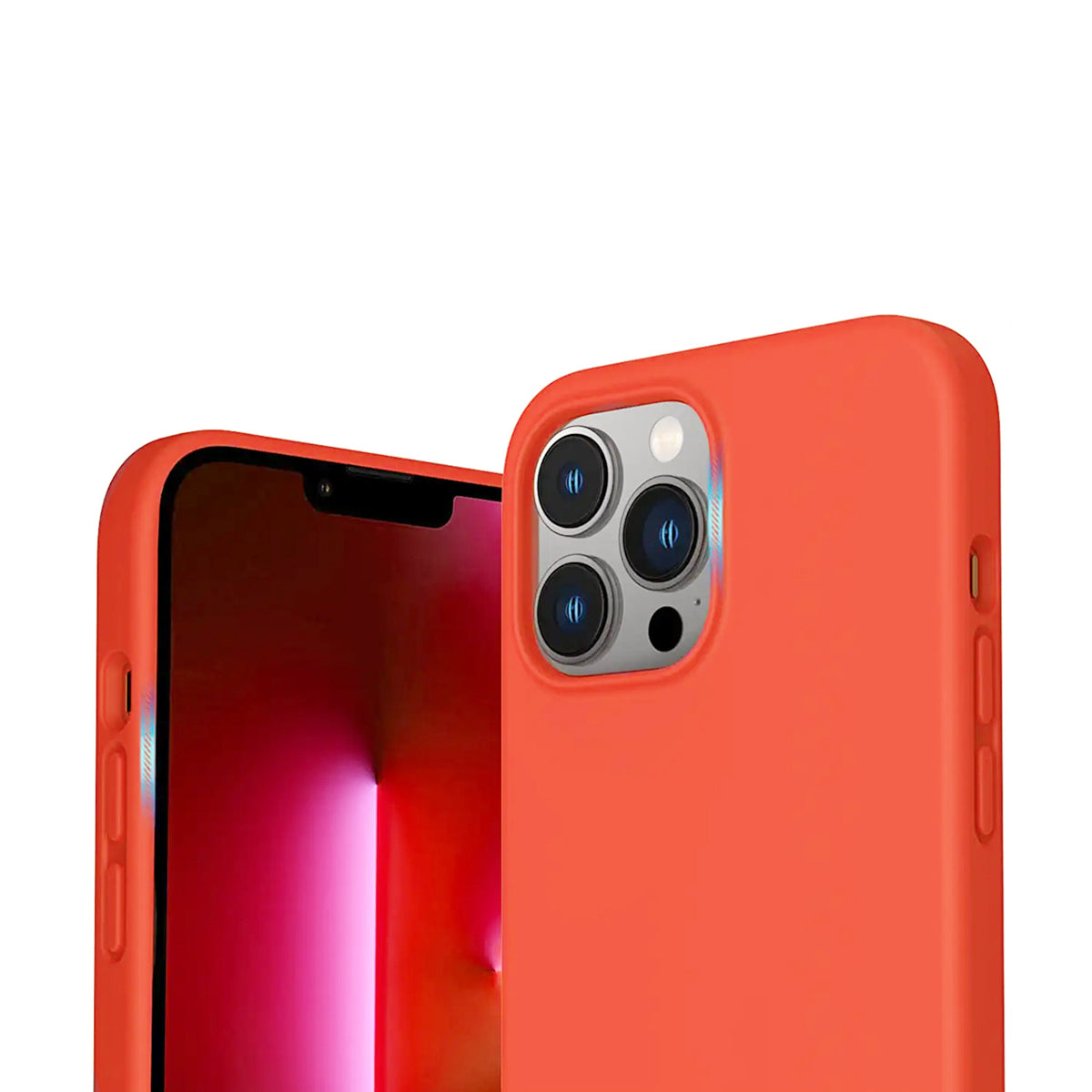 iPhone 14 Pro Max Silikonskal Rvelon - Rosa