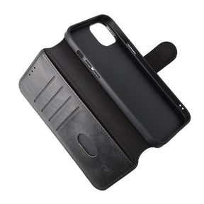 iPhone 15 Plus Plånboksfodral med Magsafe Rvelon - Svart
