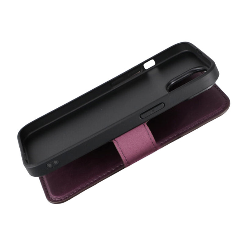 iPhone 15 Plånboksfodral med Magsafe Rvelon - Lila