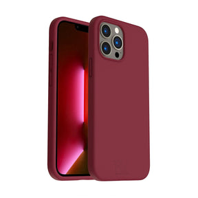 iPhone 13 Pro Silikonskal Rvelon - Röd