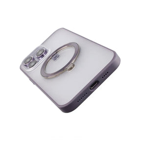 iPhone 14 Pro Skal med MagSafe Stativ Rvelon - Lila