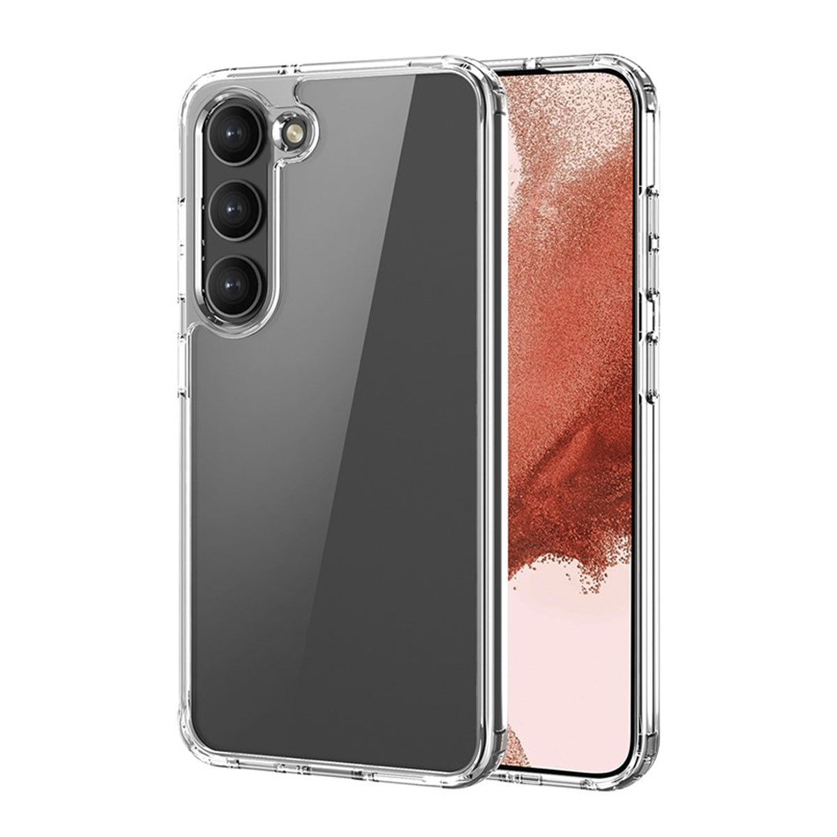 Samsung Galaxy S23 Plus Stöttåligt Skal Rvelon - Transparent