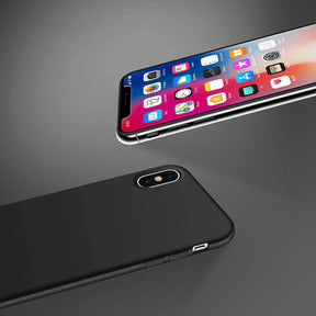 iPhone X/XS Silikonskal Rvelon - Svart