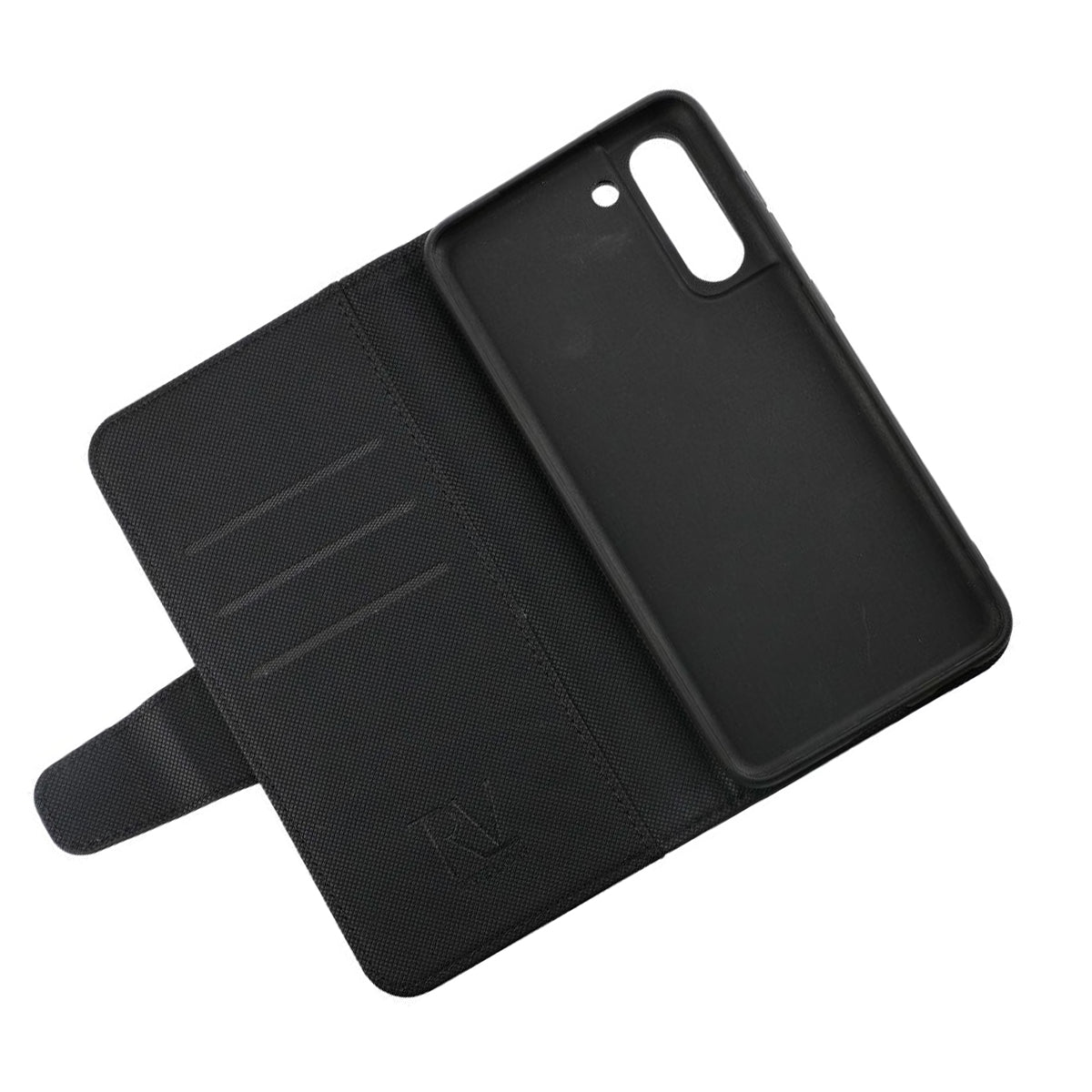 Samsung Galaxy S21 FE Plånboksfodral med Extra Kortfack Rvelon - Svart
