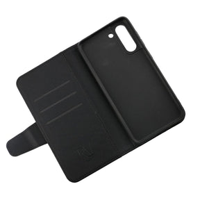 Samsung Galaxy S21 FE Plånboksfodral med Extra Kortfack Rvelon - Svart