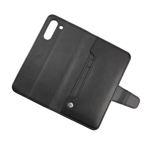 Samsung Galaxy S21 FE Plånboksfodral med Extra Kortfack Rvelon - Svart