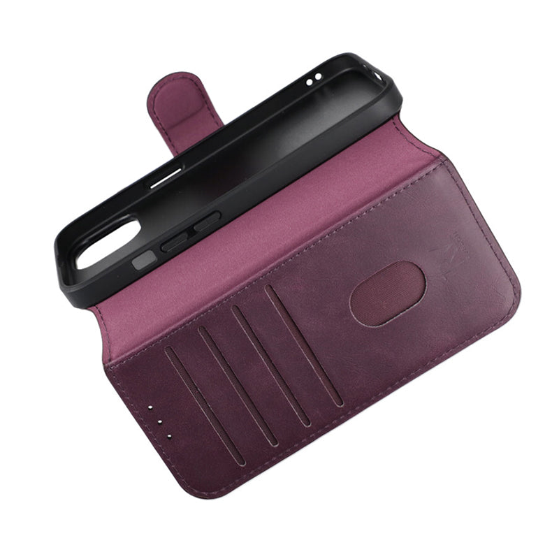 iPhone 15 Plånboksfodral med Magsafe Rvelon - Lila