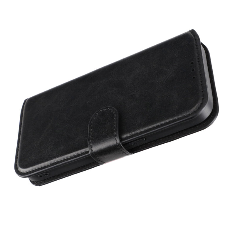 iPhone 15 Pro Plånboksfodral Magnet Rvelon - Svart