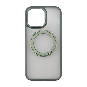 iPhone 15 Pro Skal med MagSafe Stativ Rvelon - Grön