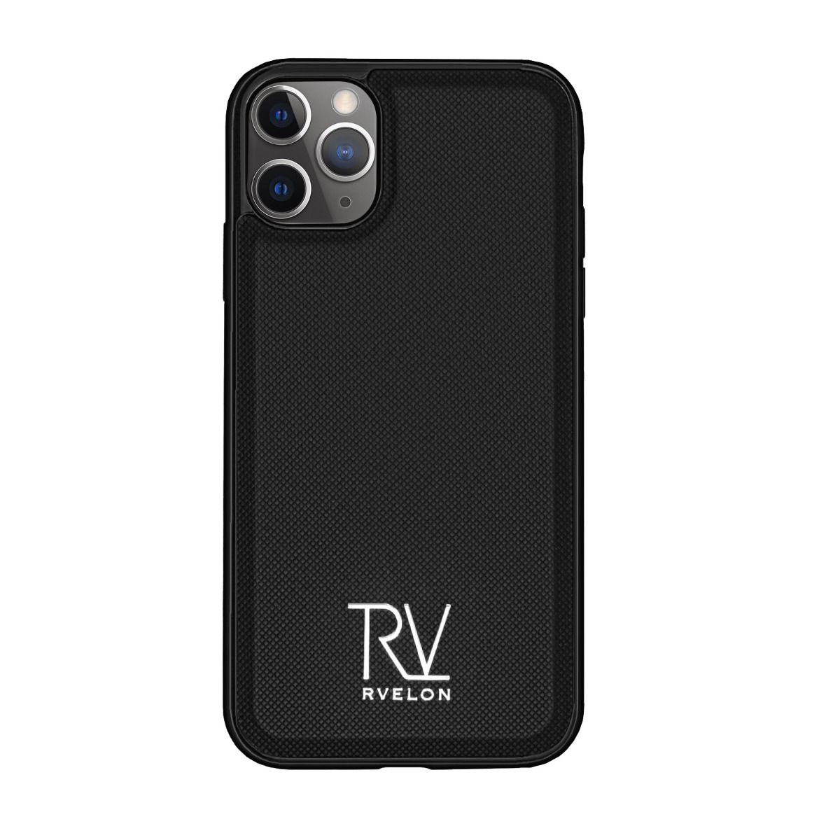 iPhone 11 Pro Plånboksfodral Magnet Rvelon - Svart