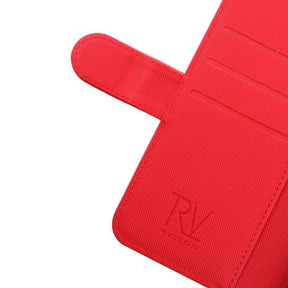 iPhone 7/8/SE 2020 Plånboksfodral Magnet Rvelon - Röd