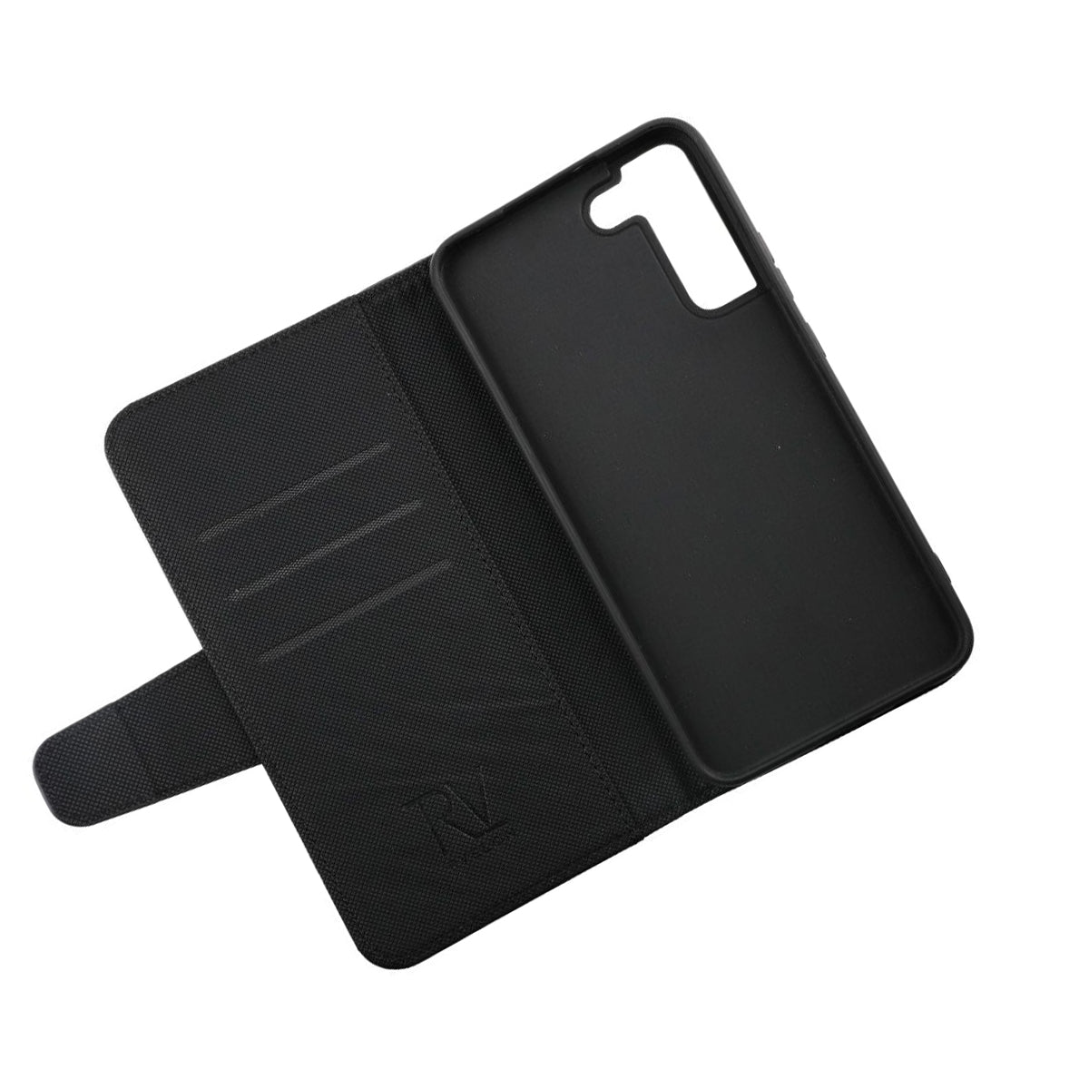Samsung Galaxy S22 Plus Plånboksfodral med Extra Kortfack Rvelon - Svart