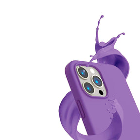 iPhone 14 Pro Silikonskal Rvelon - Lila