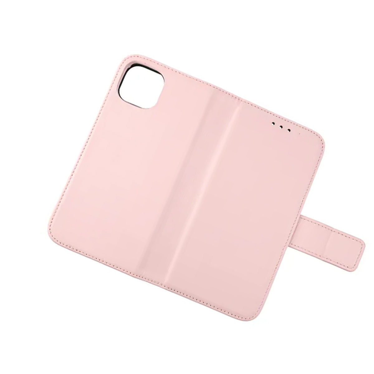 iPhone 13 Plånboksfodral Läder Rvelon - Rosa
