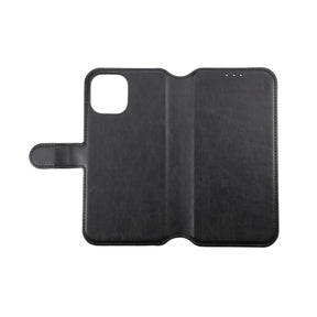 iPhone 12 Pro Max Plånboksfodral Magnet Rvelon - Svart