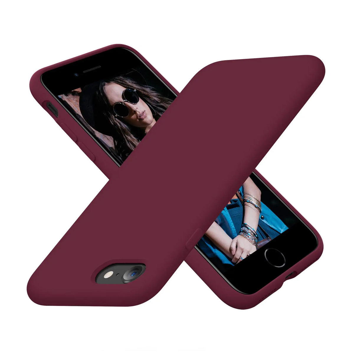 iPhone 7/8/SE (2020/2022) Silikonskal Rvelon - Röd