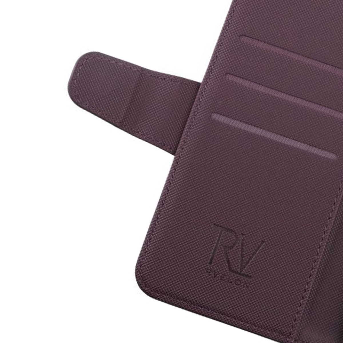 iPhone 13 Mini Plånboksfodral Extra Kortfack Rvelon - Mörklila
