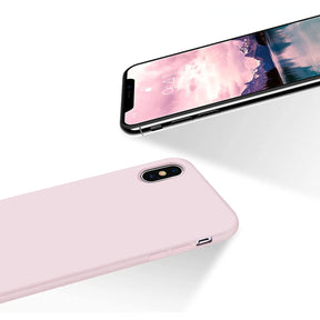 iPhone X/XS Silikonskal Rvelon - Sand Rosa