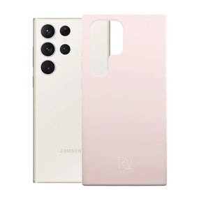 Samsung Galaxy S23 Ultra Silikonskal Rvelon - Sand Rosa
