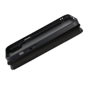 iPhone 15 Plus Plånboksfodral Magnet Rvelon - Svart