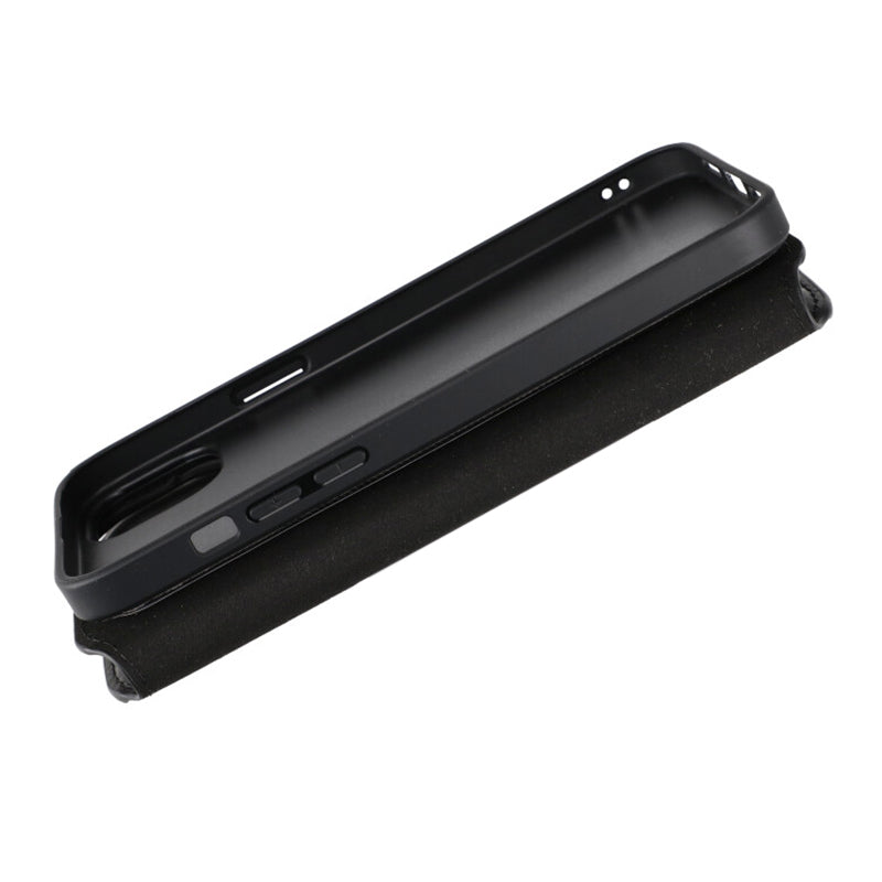 iPhone 15 Plus Plånboksfodral Magnet Rvelon - Svart