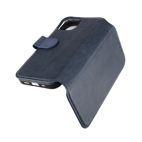 iPhone 15 Plånboksfodral Magnet Rvelon - Blå