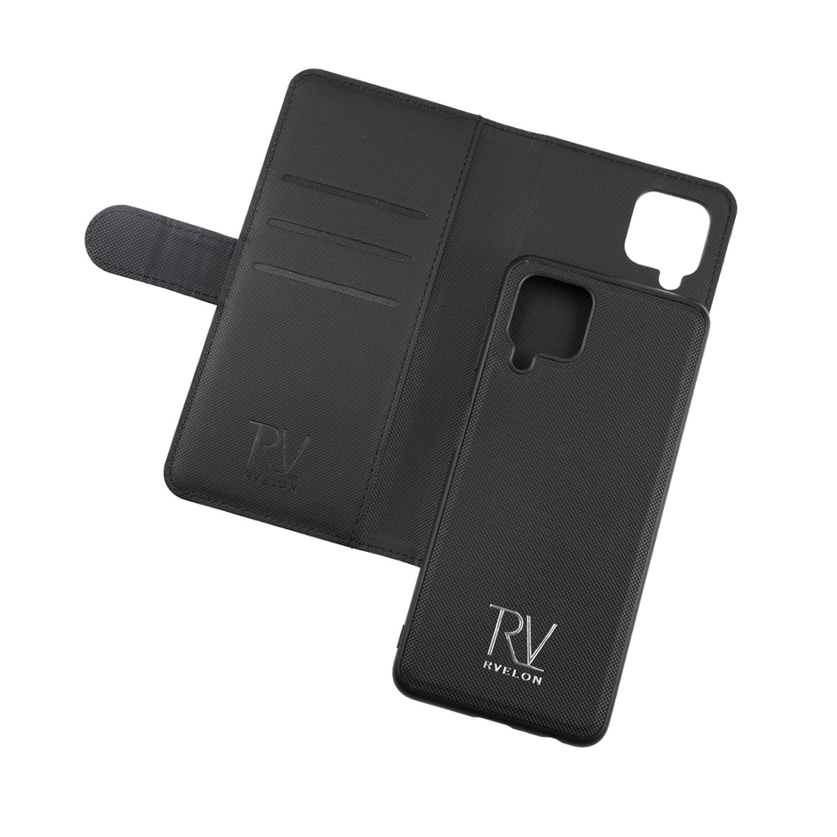 Samsung Galaxy A22 Plånboksfodral Magnet Rvelon - Svart