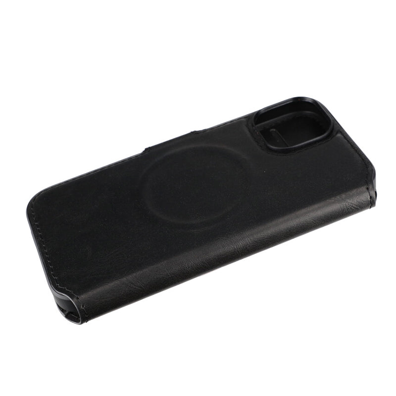 iPhone 15 Plånboksfodral med Magsafe Rvelon - Svart