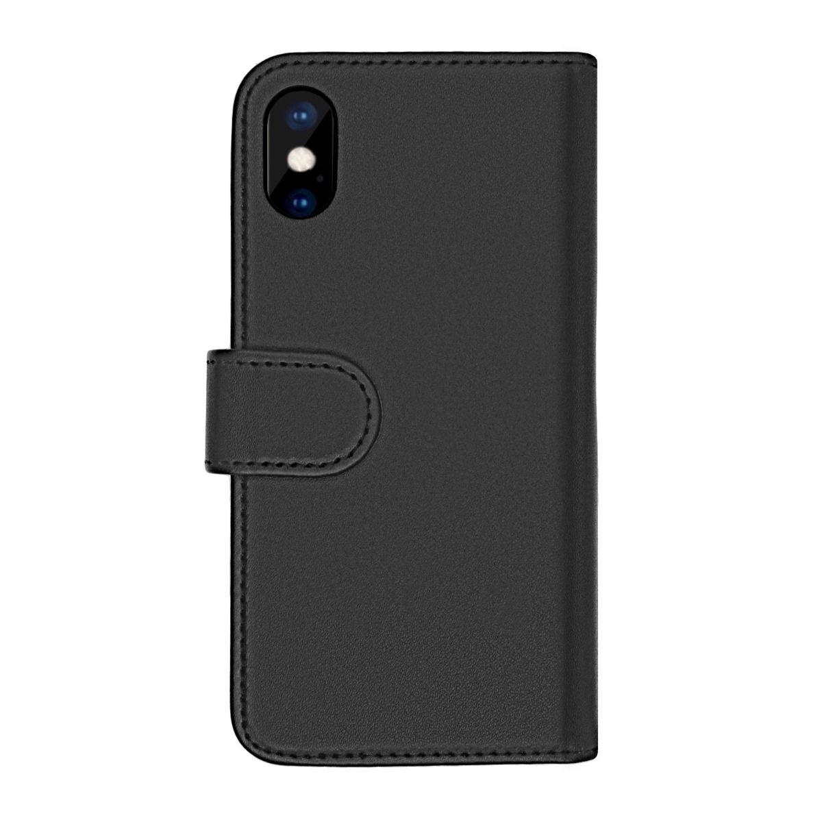 iPhone XS Max Plånboksfodral Magnet Rvelon - Svart