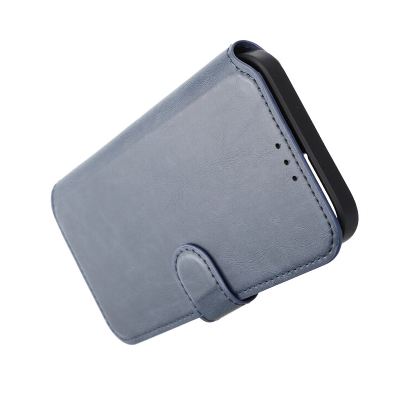 iPhone 15 Plus Plånboksfodral med Magsafe Rvelon - Blå