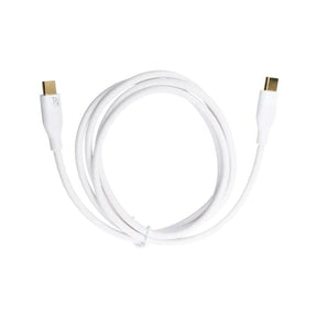 Rvelon USB-C till USB-C Kabel 2m - Vit