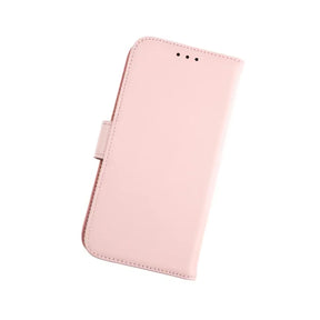 iPhone 11 Plånboksfodral Läder Rvelon - Rosa