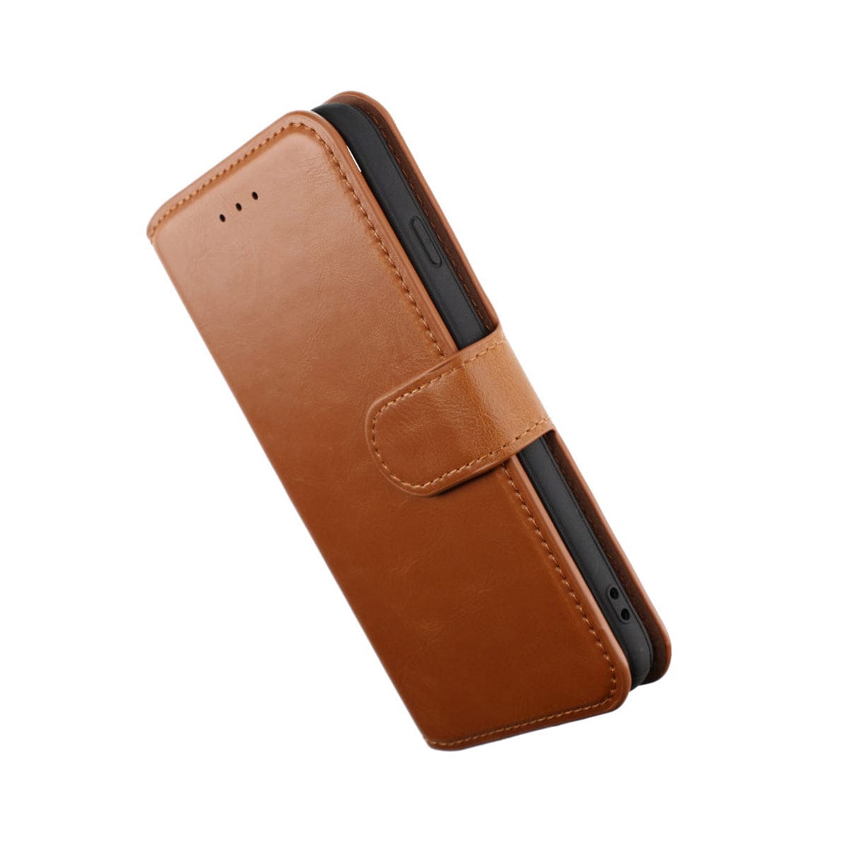iPhone 7/8/SE (2020/2022) Plånboksfodral Magnet Rvelon - Guldbrun