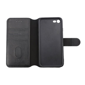 iPhone 7/8/SE 2020 Plånboksfodral Magnet Rvelon - Svart